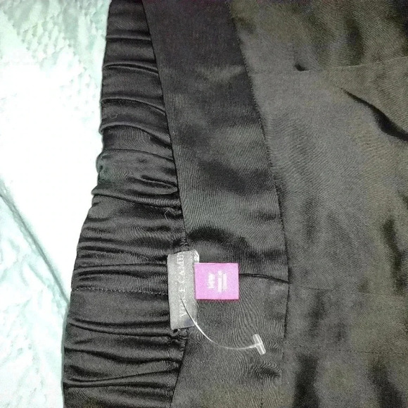 Vince Camulto Wide legs black atlas pants 14w New - Picture 2 of 2